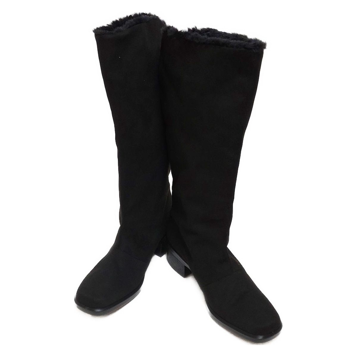 TOP DRY トップドライ ロングブーツ 24.5 EEE レディース - 黒 インソール取外し可 GORE-TEX