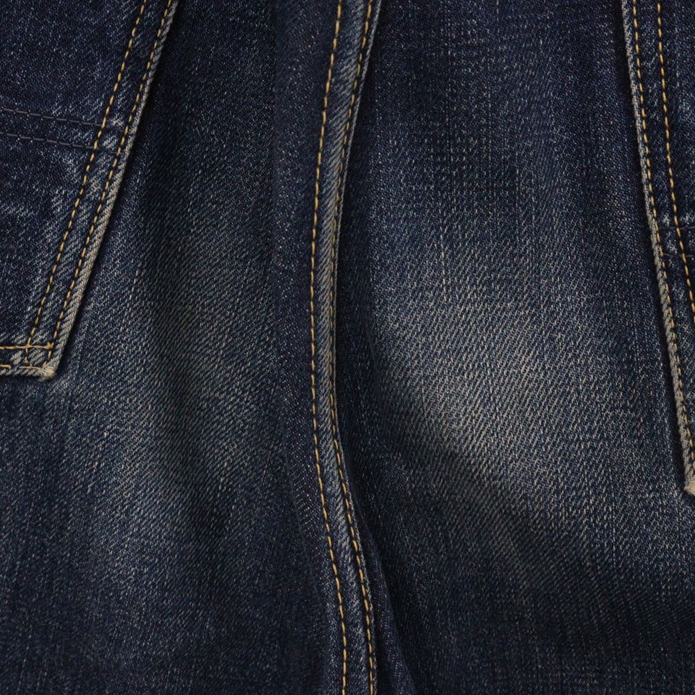AT LAST & CO アットラスト Lot.130 ボタンフライ ストレート デニムパンツ インディゴ AT LAST & CO (アットラスト) Lot.130 ボタンフライ ストレート デニム