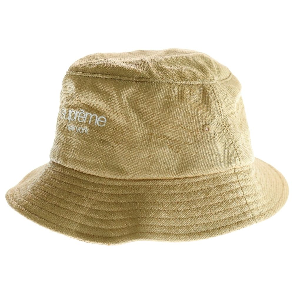 SUPREME シュプリーム 21SS Classic Logo Terry Crusher クラシックロゴデザイン テリー クラッシャー バケットハット ブラウン