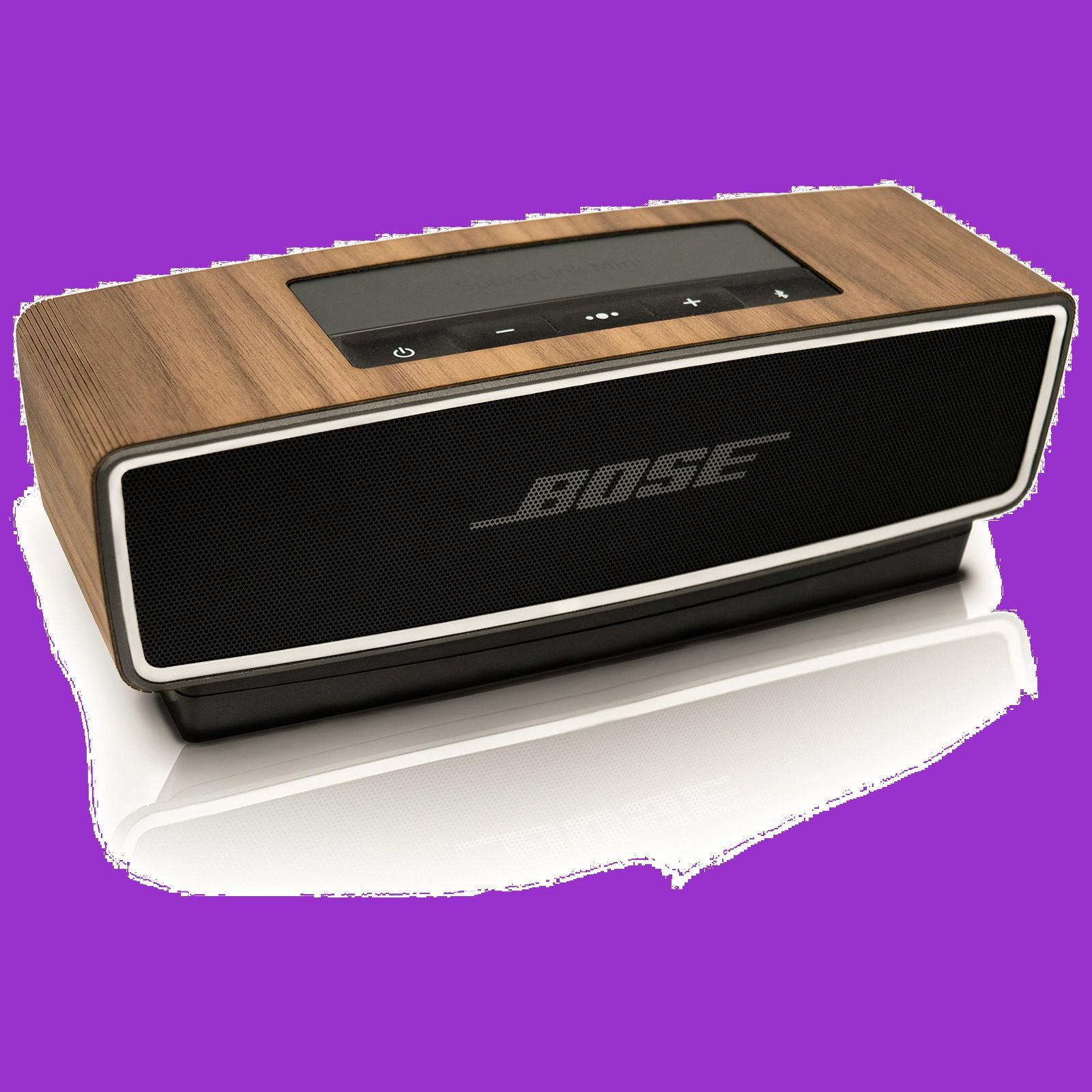 Balolo Bose SoundLink Mini II専用 ウォルナットウッド スピーカー 木製ケースカバー