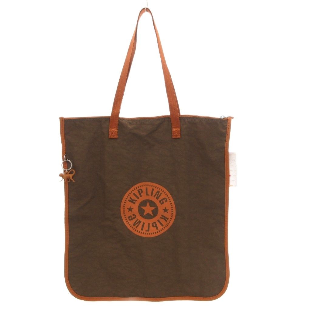 キプリング KIPLING タグ付き ハンドバッグ トート 肩掛け ロゴ キプリング KIPLING タグ付き ハンドバッグ トート 肩掛け ロゴ