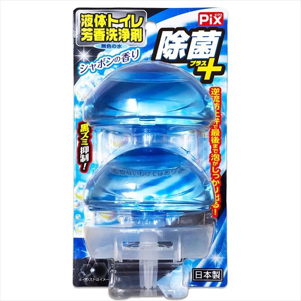 【まとめ買い-48点セット】ピクス除菌プラス液体トイレ芳香洗浄剤シャボン×48点セット 15,247円