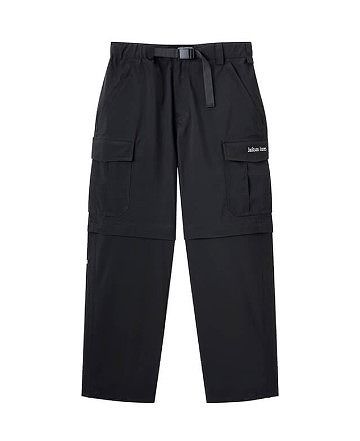 耐久撥水ジップオフカーゴパンツ BLK ブラック L