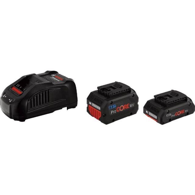 BOSCH ボッシュ バッテリー充電器セット ProCORE18V48S 電池 電動工具 充電式 用 バッテリ 充電器 建築 建設 電設 電工 職人  土木 - メルカリ