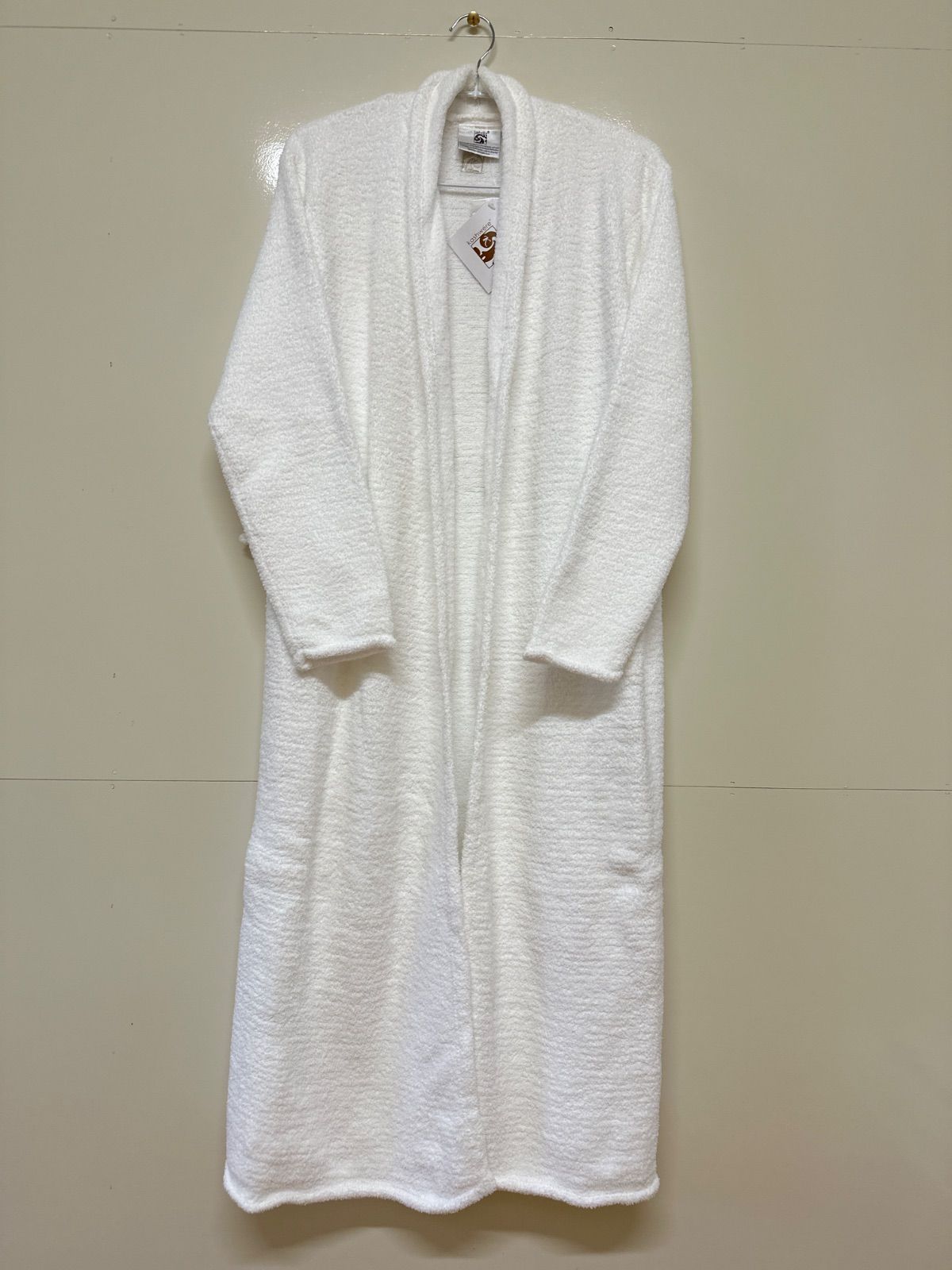 Kashwere R 8 CH-LTW 01 カシウエア バスローブ ガウン ルームウェア SEASONLESS LIG BATHROBE WHITE L