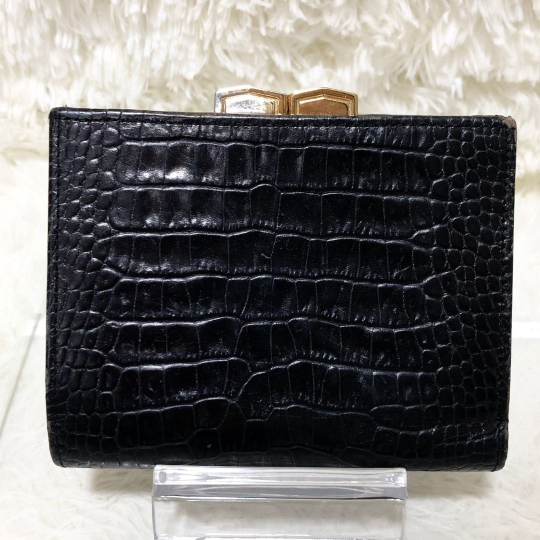楽天市場】サンローラン SAINT LAURENT 二つ折り財布 クロコ型