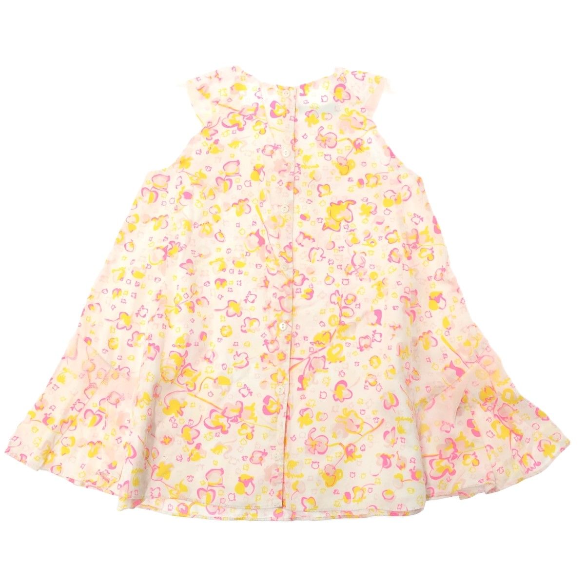 baby Dior セール ベビーディオール 総柄 フリル ノースリーブ