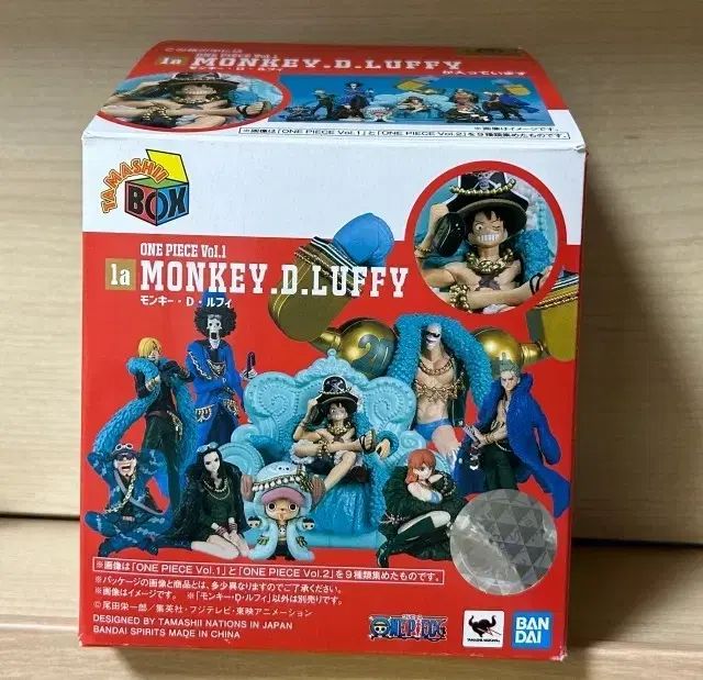 【雷市場（ポンジャン）商品韓国直送】 モンキー・D・ルフィ フィギュア ONE PIECE（ワンピース） タマシボックス ストローモーダ 海賊 BANDAI(バンダイ) アニメ アニメーション