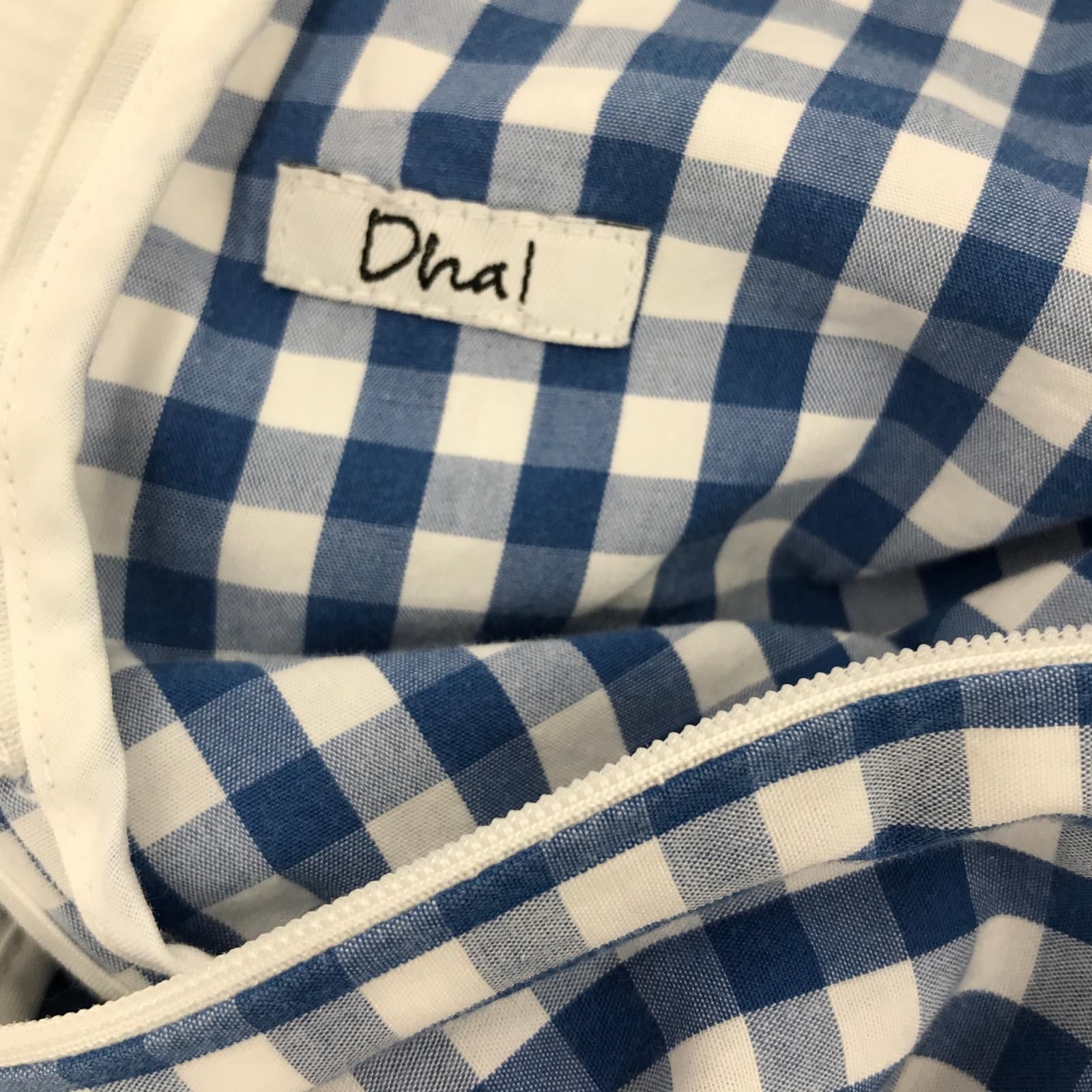 美品 dhal チェックシャツ ダル Dhal ダル ギンガムチェック プル