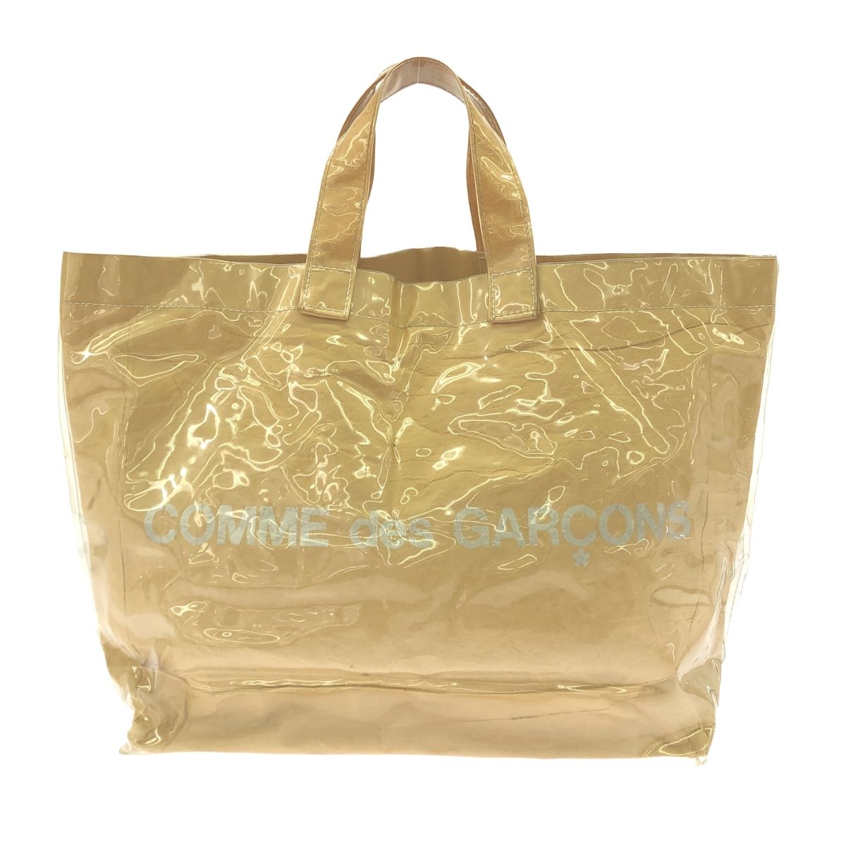 COMME des GARCONS コムデギャルソン PVCトートバッグ GO-K 201