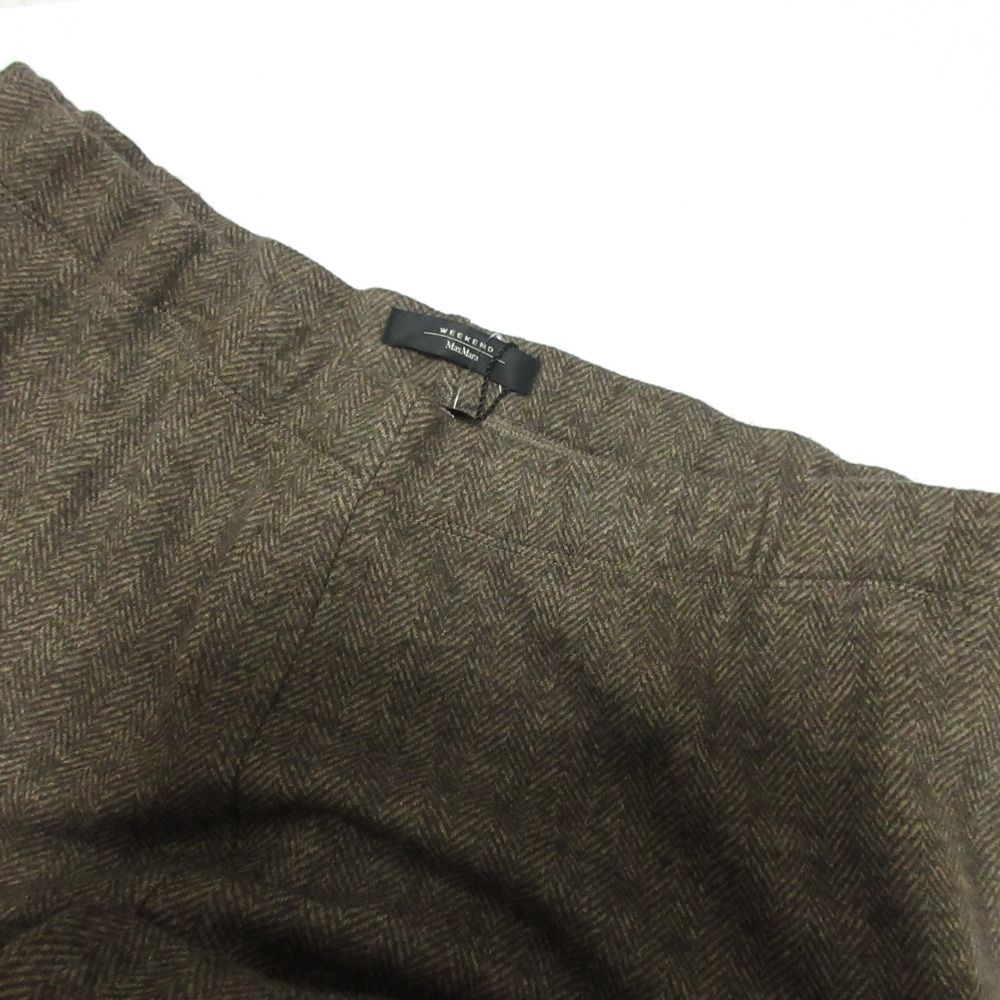 未使用 Max Mara マックスマーラウィークエンド 黄ばみ ヘリンボーン  