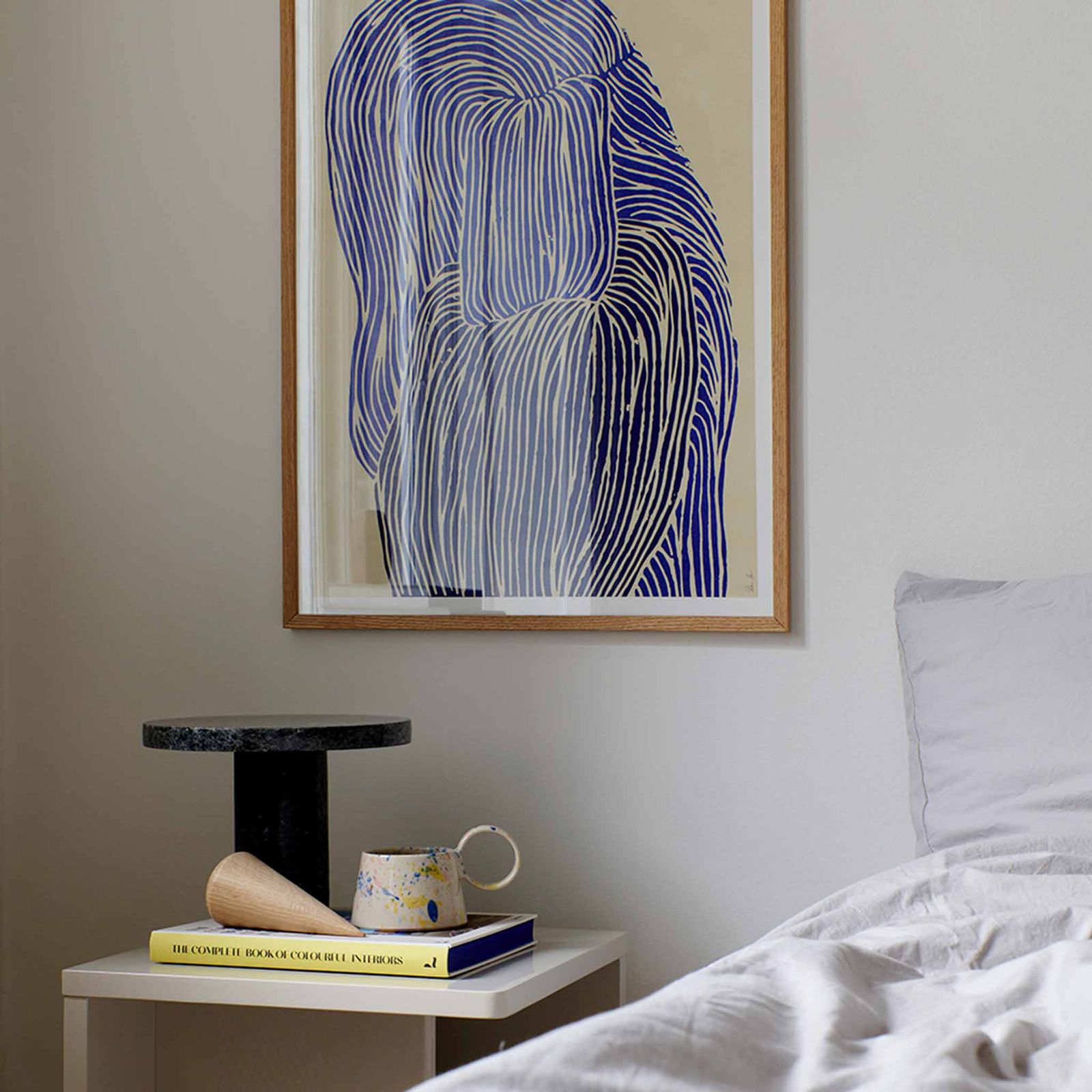 The Poster Club アートポスター 50×70cm Deep Blue/124x10655-50x70