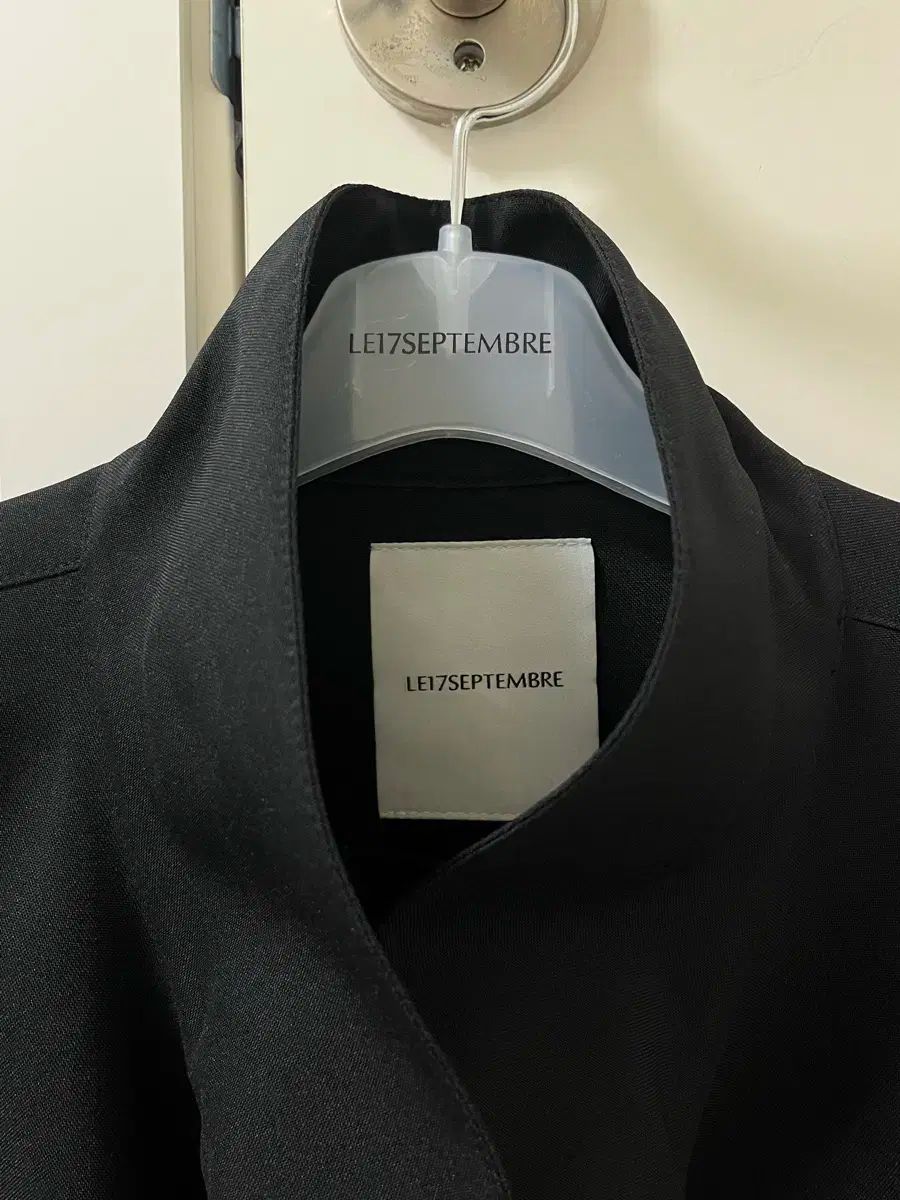 Le917 wide collar short jacket