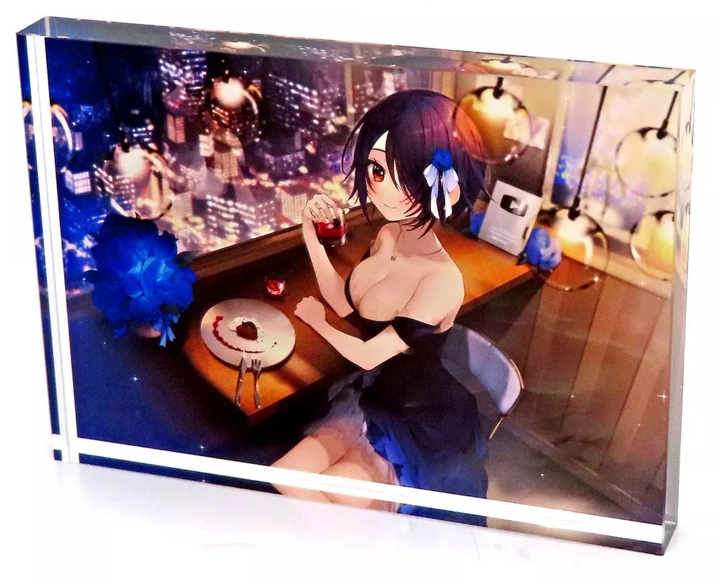 あおぎり高校　音霊魂子　誕生日記念アクリルブロック Amazon.co.jp: あおぎり高校 誕生日記念アクリルブロック 音霊魂子