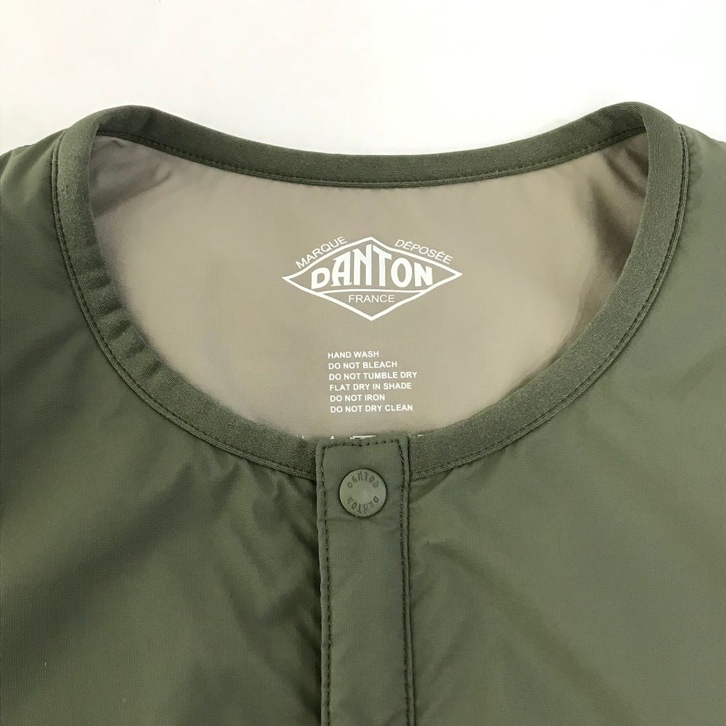 倉吉店】 DANTON | ダントン インサレーション ベスト 中綿