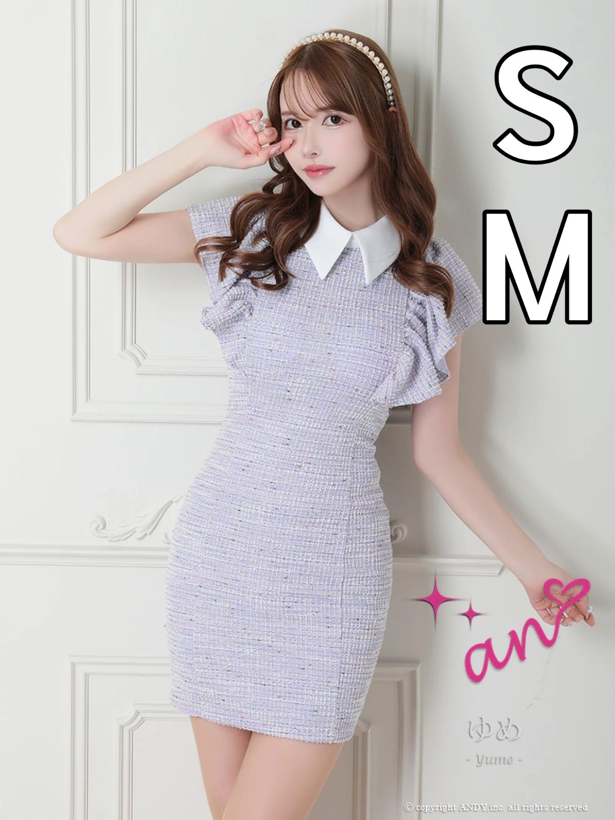 ピンクハウス デニムシャツワンピース ピンタック ワッペン 未使用級