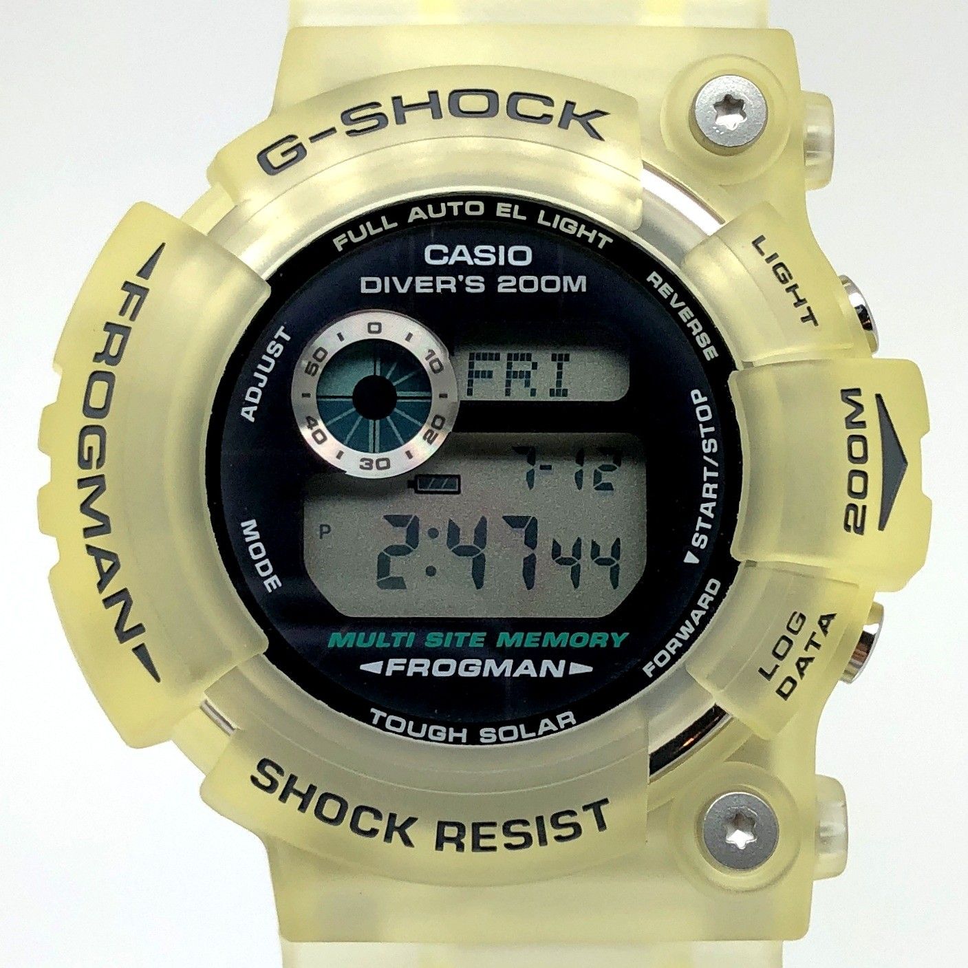 G-SHOCK GW-225E-7J かたかっ フロッグマン ベルト