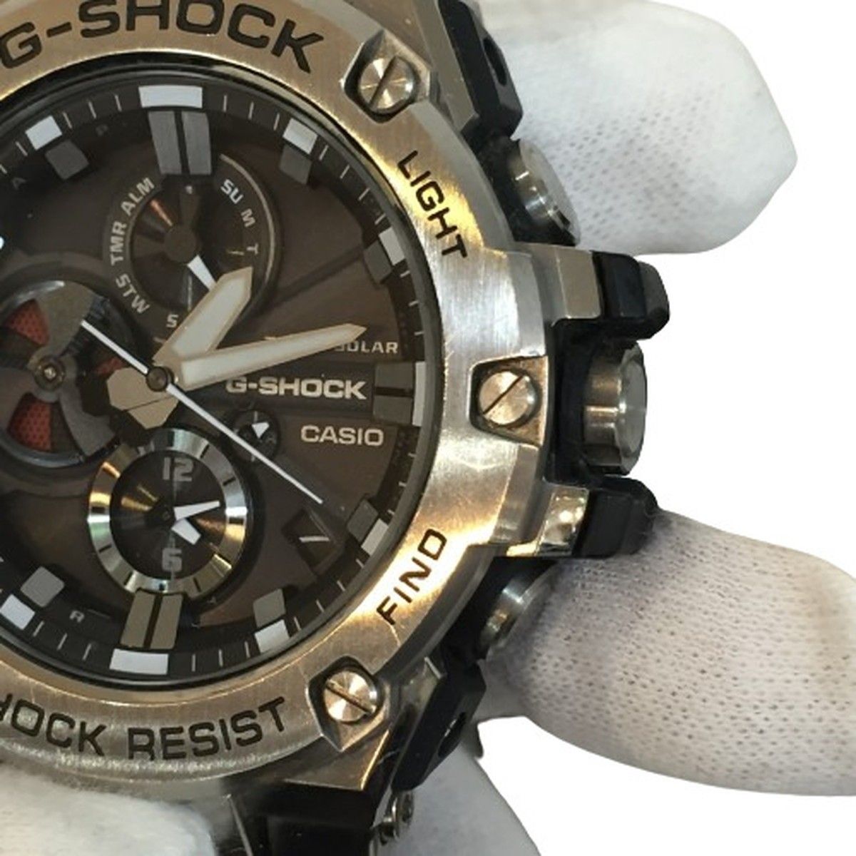 G-SHOCK カシオ GST-B100D-1AJF G-STEEL 腕時計 タフソーラー 電波時計 Gスチール