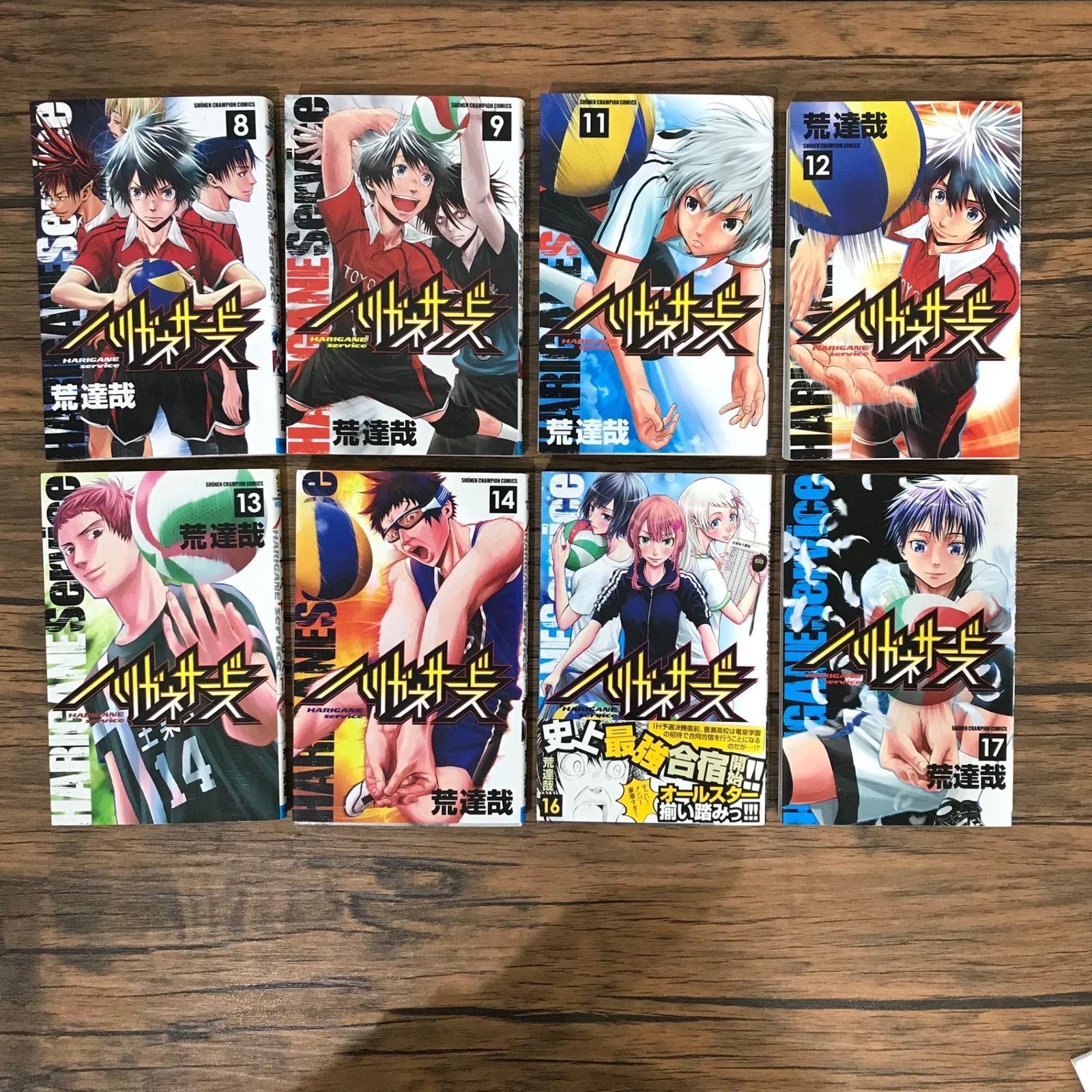 ハリガネサービス1巻～17巻 人気！ ハリガネサービス ハリガネサービス