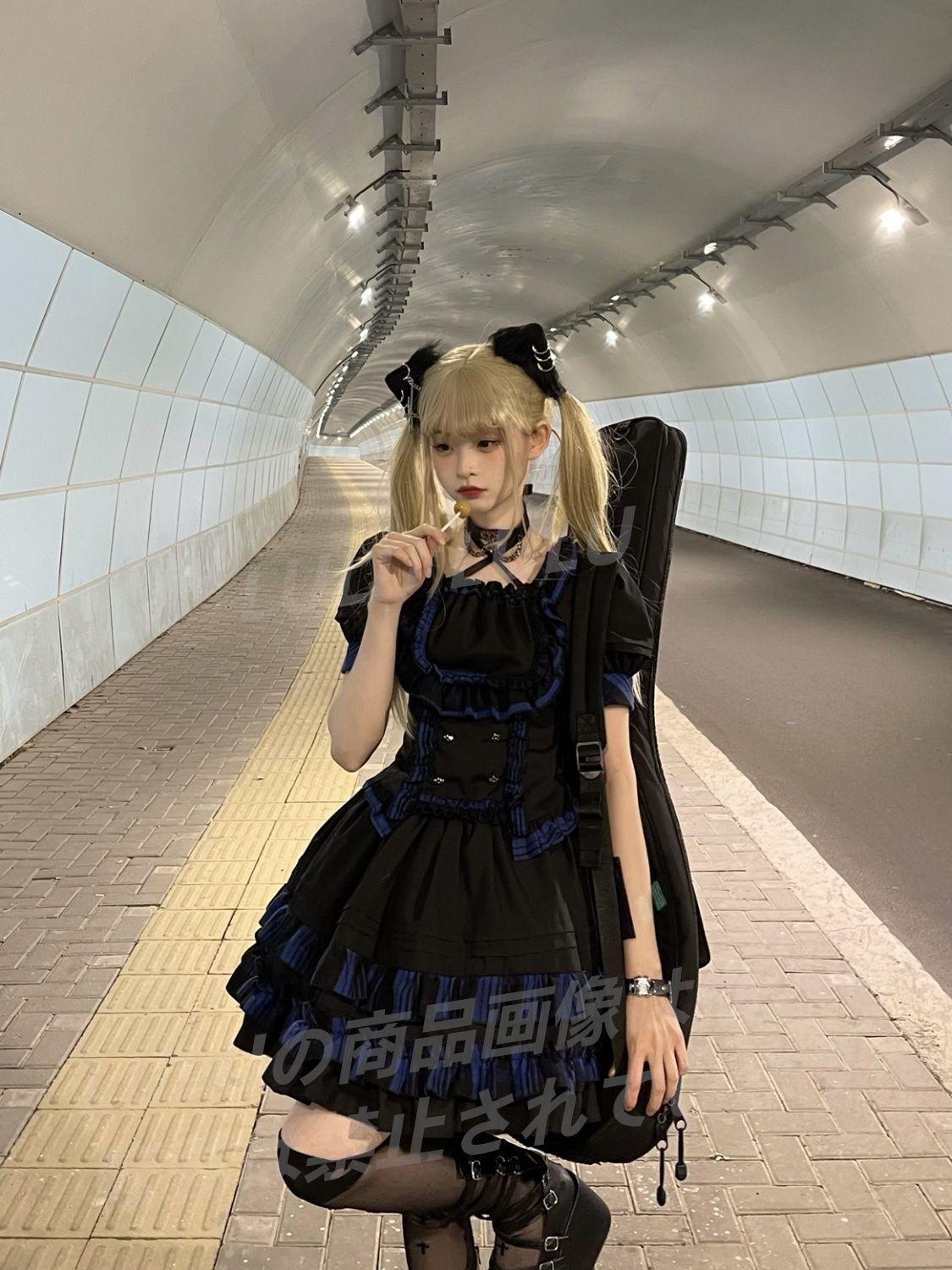 クラシックワンピース ゴスロリドレス