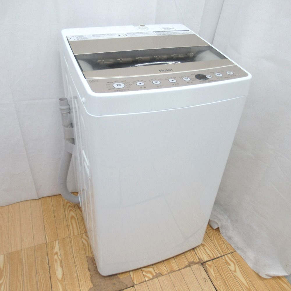 Haier ハイアール 全自動洗濯機 JW-C55D 5.5kg お急ぎコース - 洗濯機