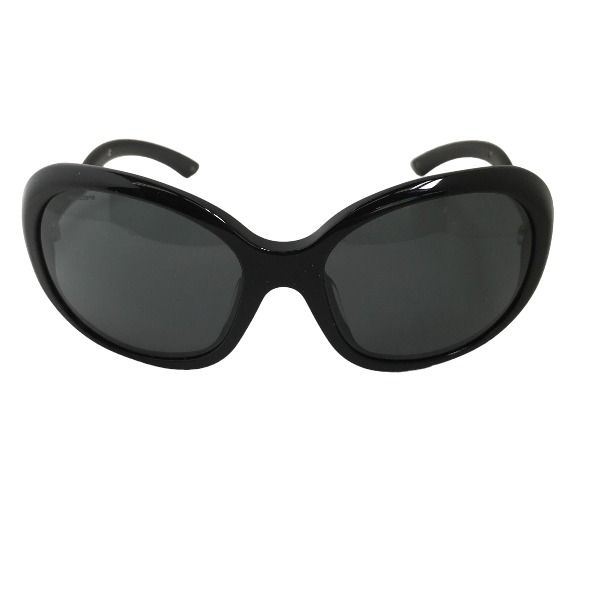 プラダ　PRADA サングラス　SPR08L 1AB 1A1 130 3N Prada SPR 08L 1AB-3M1 Oval Black Silver Sunglasses Frame