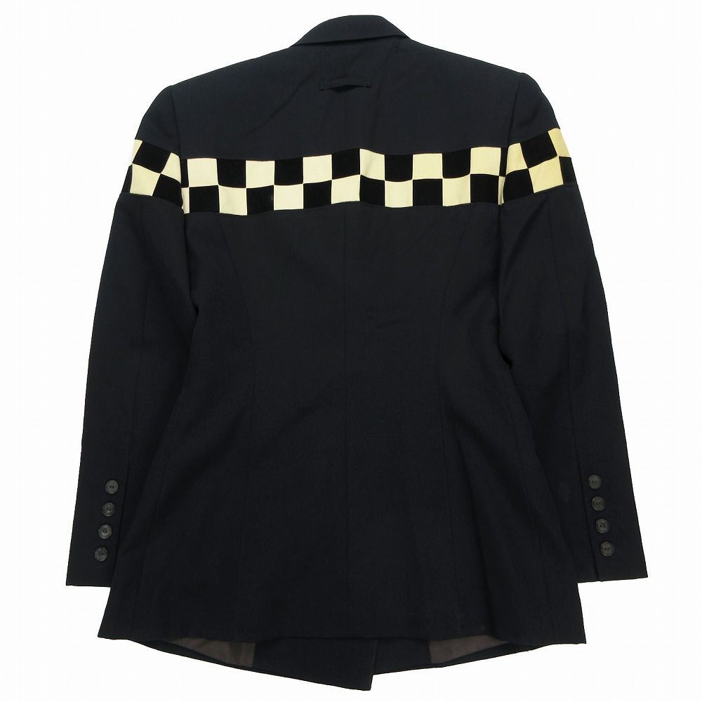90's Jean Paul Gaultier 3ジップ ブルゾン スタジャン 90's Jean Paul Gaultier くるっ 3ジップ ブルゾン スタジャン