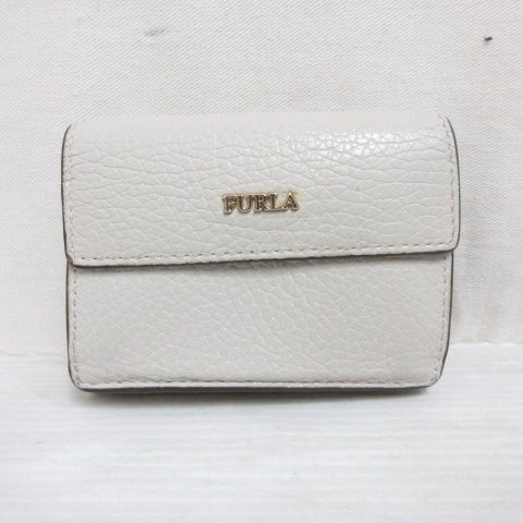 未使用　フルラ　FURLA　三つ折り財布　バビロン　レザー フルラ FURLA 三つ折り財布 レディース 財布 ミニ財布