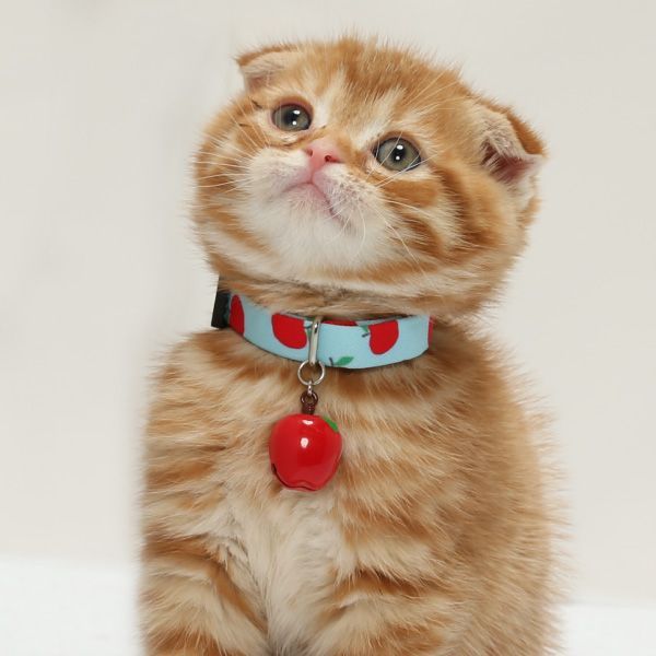 ねこりんご様40点 L.W.D. 猫の暮らし 首輪 シュシュカラー 福ちりめん｜安全・鈴