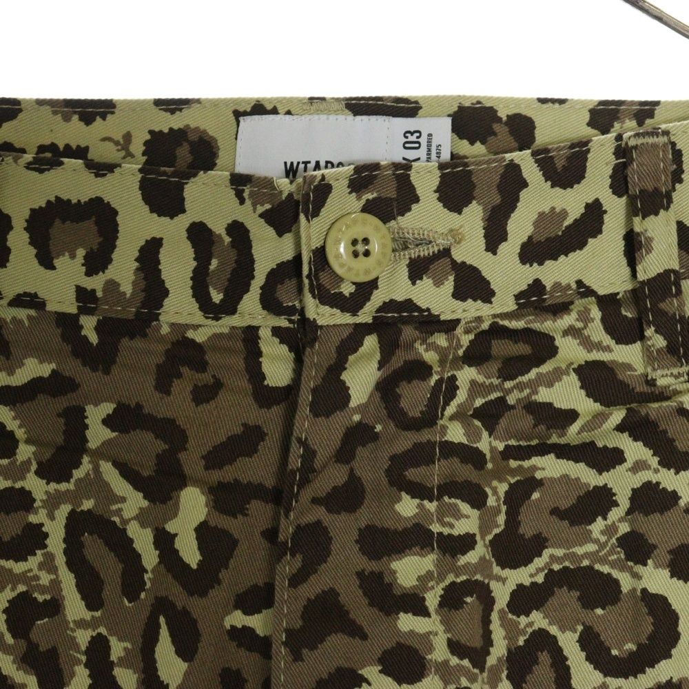 WTAPS 21ss JUNGLE 01 ヒョウ柄カーゴショーツ WTAPS ダブルタップス 21SS JUNGLE 01/SHORTS/COTTON.TWILL.CAMO