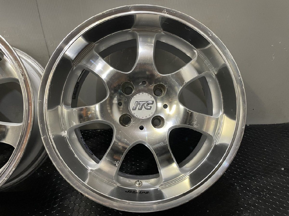 RAYS SEBRING ICT SPORT レイズ セブリング 16インチ 4本 7J4HPCD100+