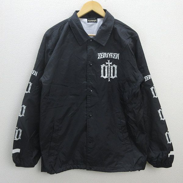 Zephyren ゼファレン COACH JACKET BLACK / Reverie