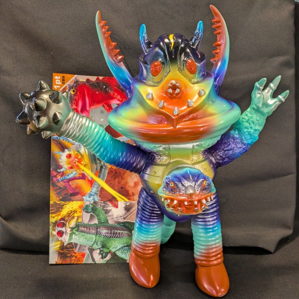 エレガブ　ドクロ太郎　怪獣シリーズ　公害怪獣　ヘドゴン　10期　ソフビ 毎月恒例のエレガブ通販に「ヘドゴン」の「10期」が登場