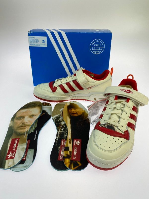 ADIDAS×HOME ALONE GZ4378 FORUM LOW CREAM WHITE スニーカー 靴 シューズ サイズ 29cm CWHITE|COLRED|OWHITE メンズ 161-250426-cn-4-min