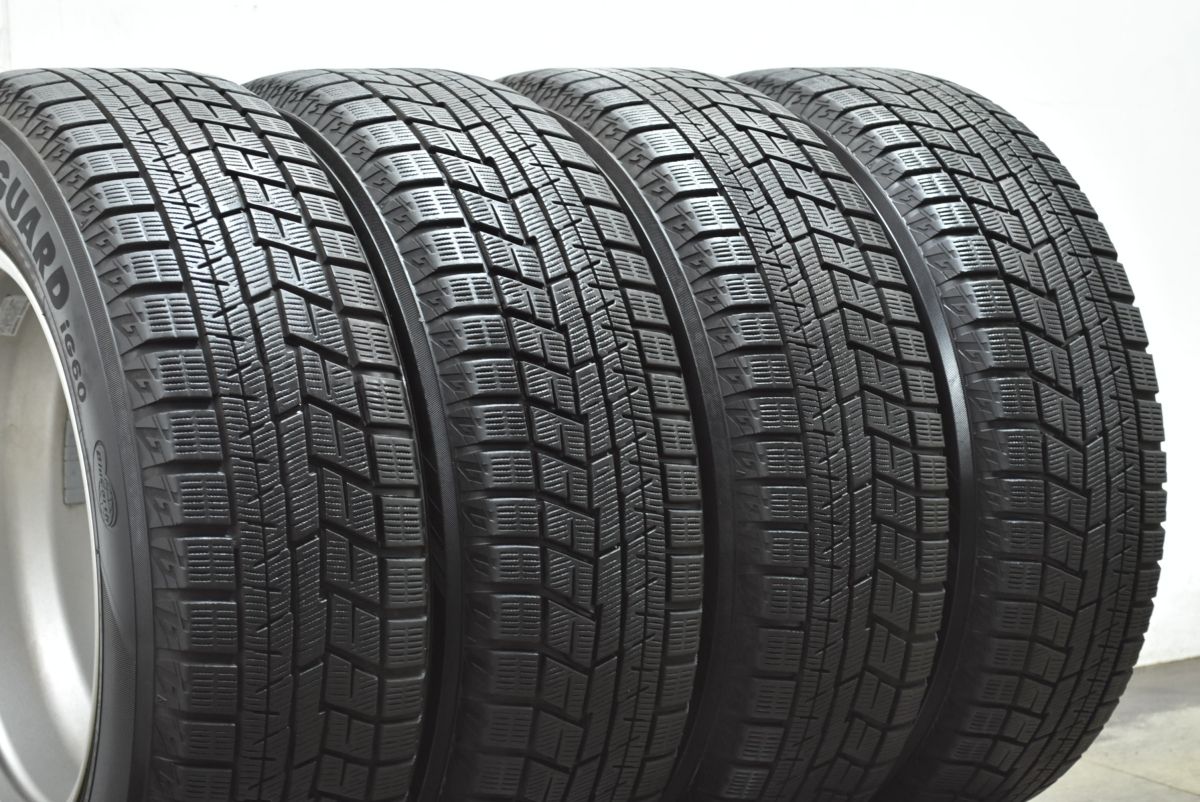 バリ溝 ストレンジャー 16in 6.5J 48 PCD114.3 ヨコハマ アイスガード iG60 205|65R16 ヤリスクロス エスティマ C28セレナ CX-30 MPV TRITUETUBI_COM