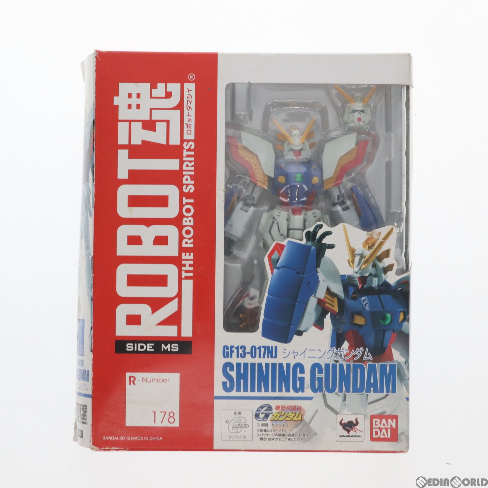 BANDAI - ROBOT魂(SIDE MS) シャイニングガンダム 機動武闘伝Gガンダム 完成品 可動フィギュア バンダイ ROBOT魂 <SIDE MS> シャイニングガンダム | 魂ウェブ