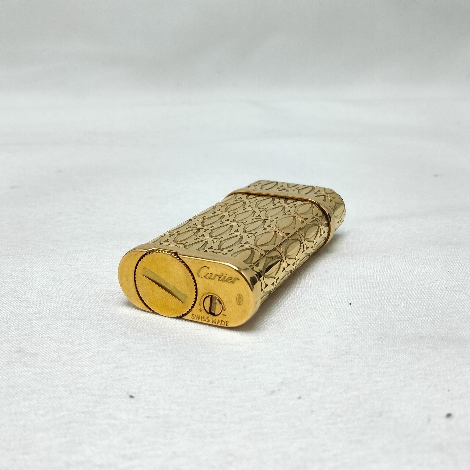 ✨️Cartier✨️カルティエ オーバルデザイン ライター ゴールド