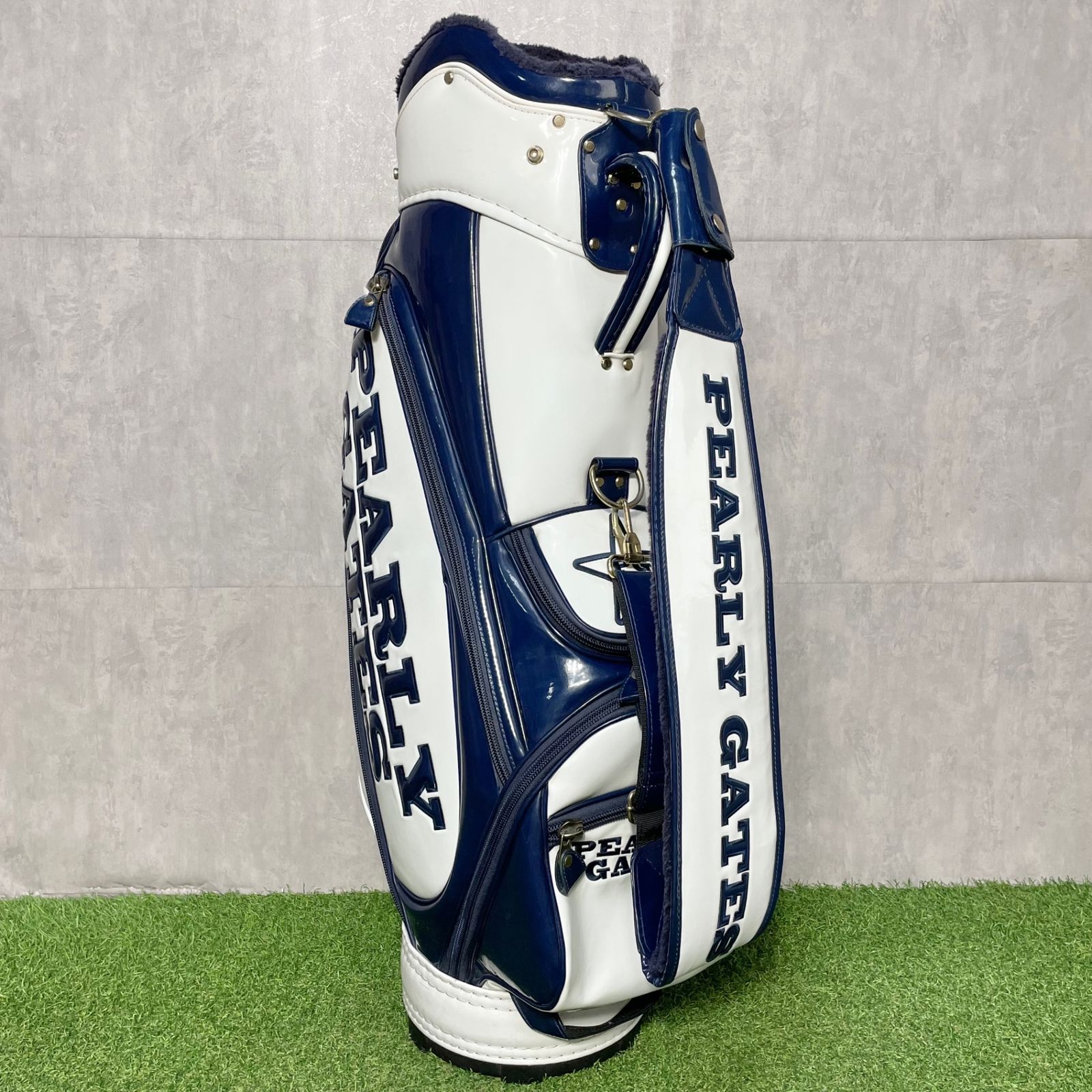 正規品　PEARLY GATES ゴルフバッグ　限定モデル 週末最終売切価格希少カラーブラックパーリーゲイツキャディバッグ