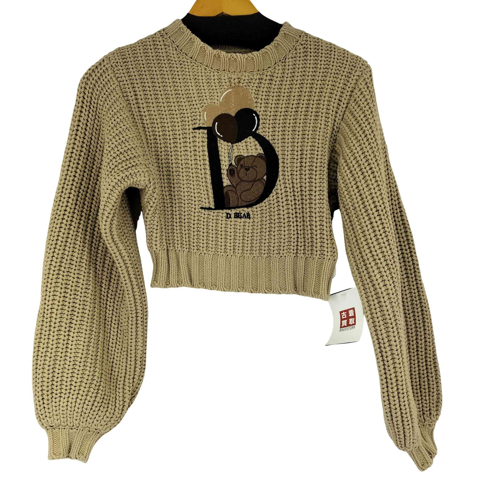 darich Dベアパイルニットトップス 予約商品】Dベアバルーンニット