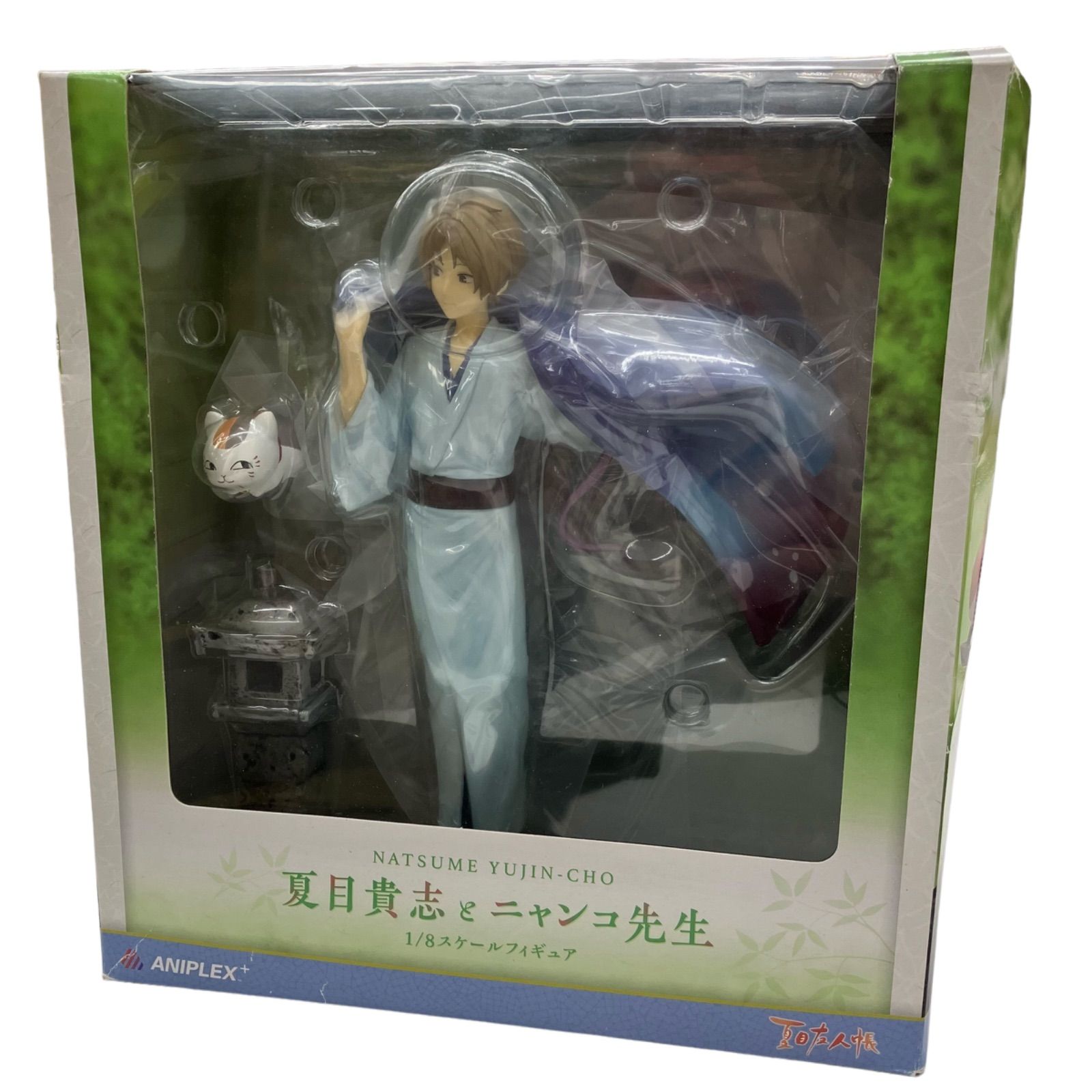 186000   劇場版/夏目友人帳  夏目貴志とニャンコ先生8/1完成品フィギア  