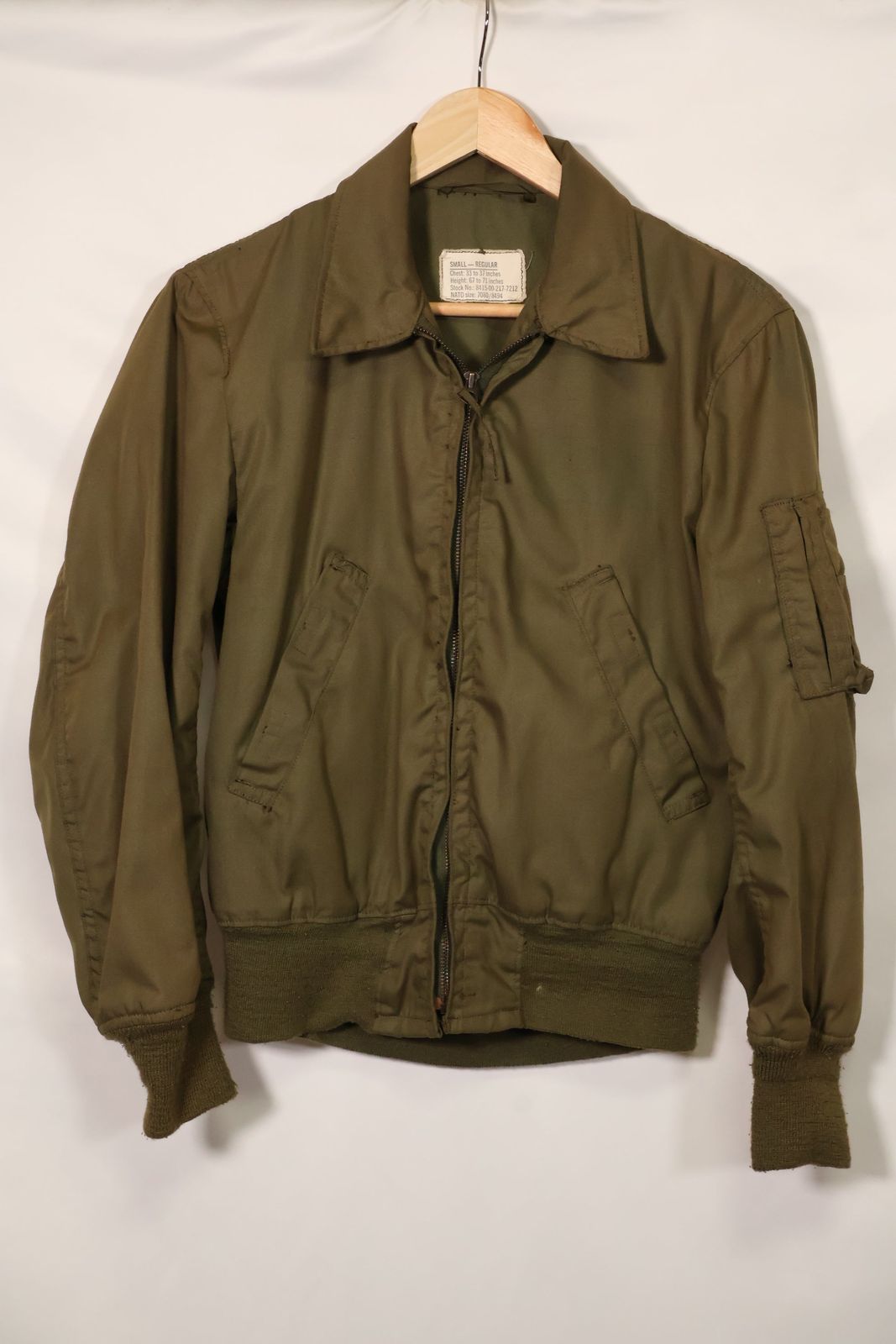 1970年代〜80年代 アメリカ陸軍 タンカージャケット NOMEX 素材 中古品