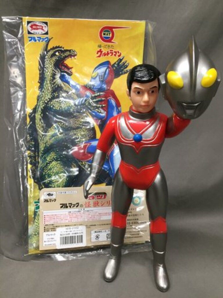 ブルマァク ブルマァクの怪獣シリーズ 帰ってきたウルトラマン マスク取れ帰ってきたウルトラマン シルバー