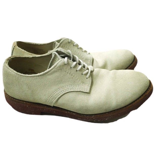 WALK OVER ウォークオーバー アメリカ製 DERBY SUEDE ホワイトバックス