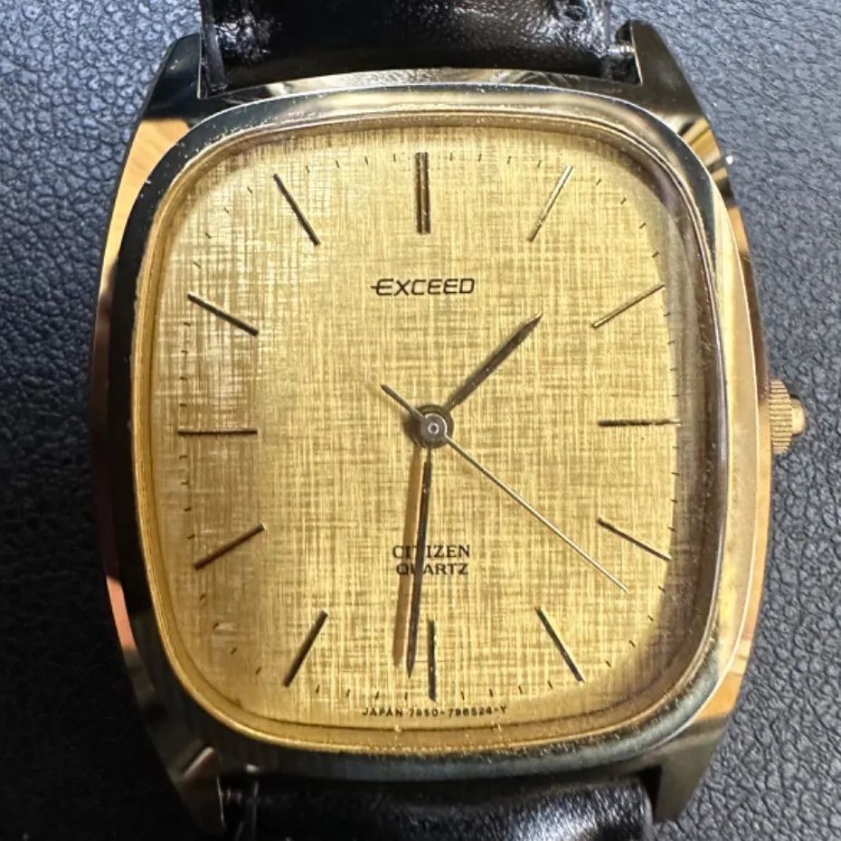 新品電池交換済 シチズン CITIZEN EXCEED エクシード ユニセックス