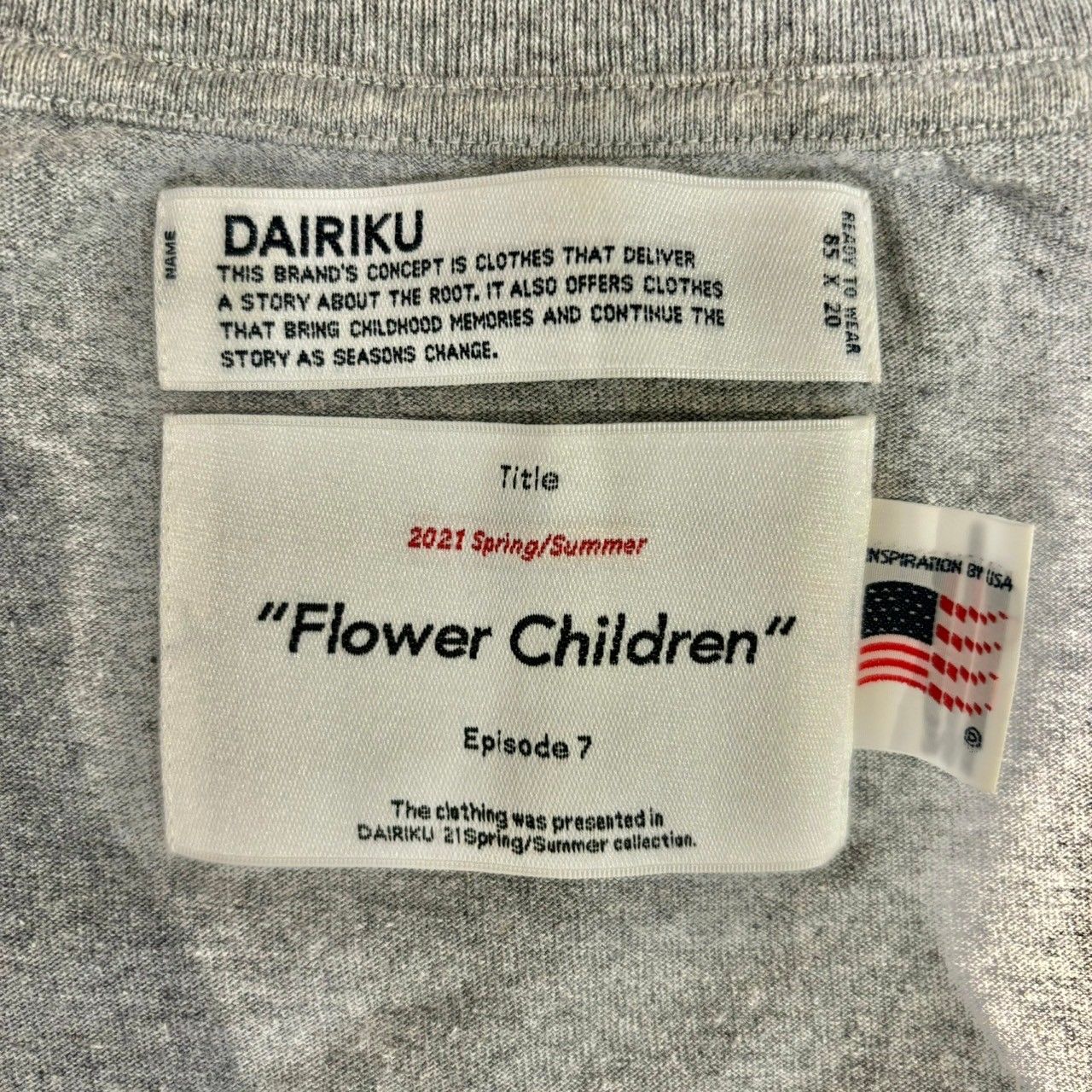 DAIRIKU (ダイリク) 21SS C-4 