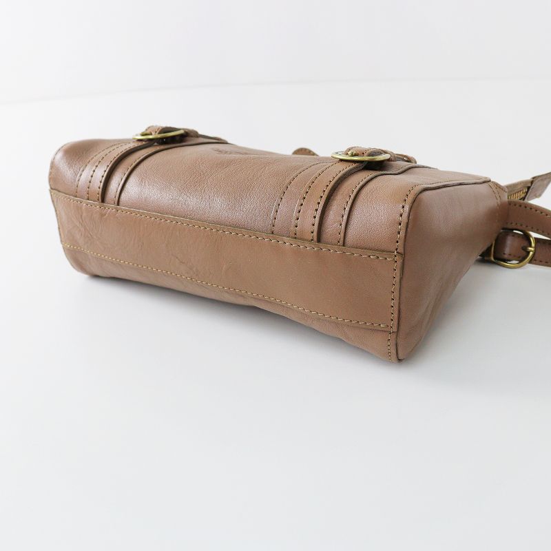 Dakota レザー ショルダーバッグ 　新品 ダコタ Dakota レザー ショルダーバッグ/ブラウン 斜めがけ 鞄