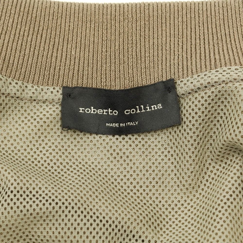 中古】ロベルトコリーナ ROBERTO COLLINA リネンテンセル ジップアップ 