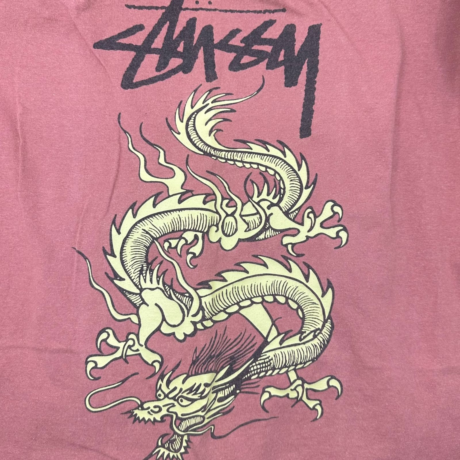STUSSY(ステューシー) 80's Dragon Logo Print Vintage T-Shirt
