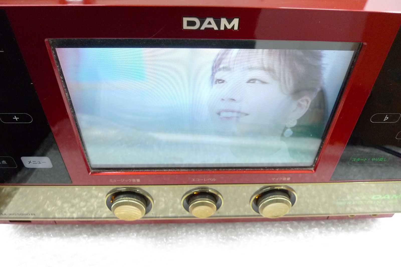 第一興商 LIVE DAM RED TUNE DAM-XG5000R 赤 カラオケ 本体 管理