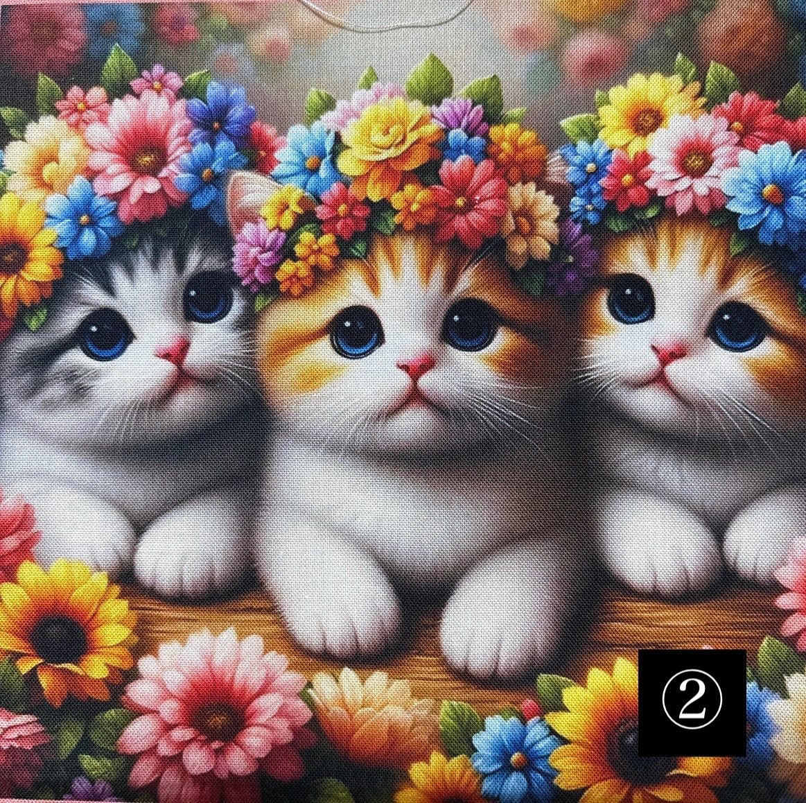 ハンドメイド　オーダー受付ページ　　♡いちごハウス　ねこちゃん　パネル♡ ハンドメイド オーダーページ パネル ネコちゃん ハンドメイド